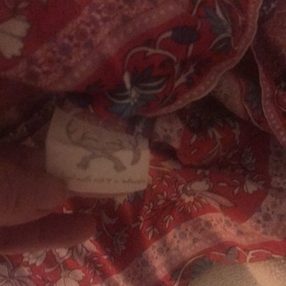 SPELL AND THE GYPSY FOLKTOWN BLOUSE WINE LARGE ORIGINAL DROP - Picture 8 of 8